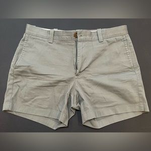 JCrew 5” green shorts